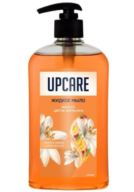 UPCARE ЖИДКОЕ МЫЛО МАНГО И ЦВЕТЫ АПЕЛЬСИНА 400МЛ*12