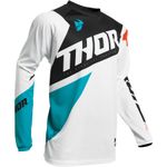 Sector Blade Jersey / Детская / Бело-бирюзовый