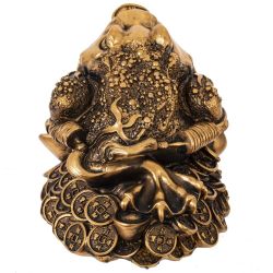 GAEM Фигурка декоративная "Лягушка денежная", L10 W12,5 H10,5 см