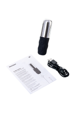 Вибромассажер Satisfyer Mini Lovely Honey чёрный серебро 11,4 см