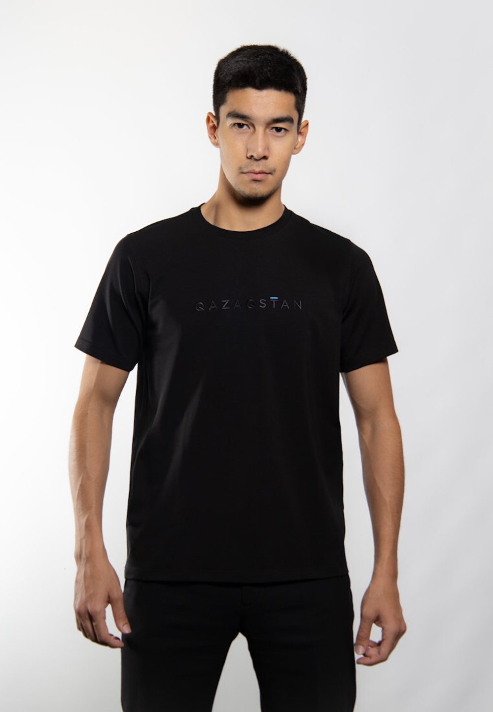 Футболка QAZAQSTAN BLACK/BLACK (ONLY ONLINE)