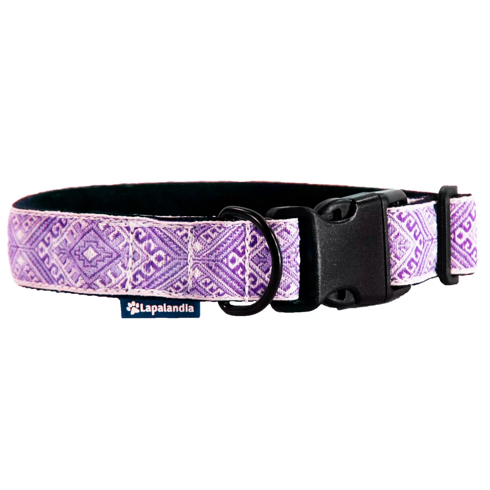 ошейник облегченный для собак фиолетовый