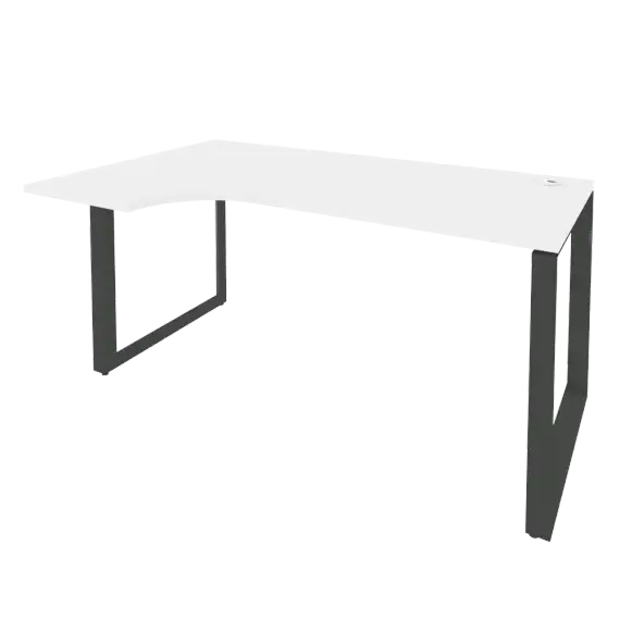 Onix Стол эргономичный левый на О-образном м/к O.MO-SA-1 (L) 1580*980*750 (720/460)