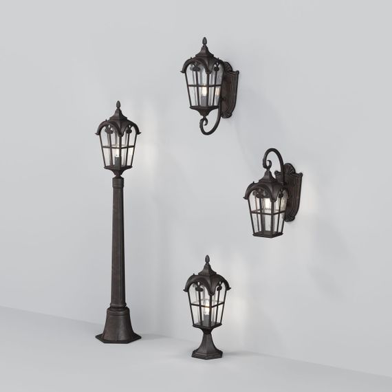 Уличный настенный светильник Maytoni Outdoor Albion O413WL-01BZ