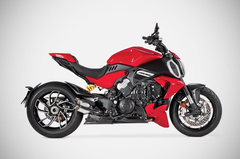 ZDU009S10SR ZARD PREDATOR SLIP-ON EXHAUST (DVL V4)