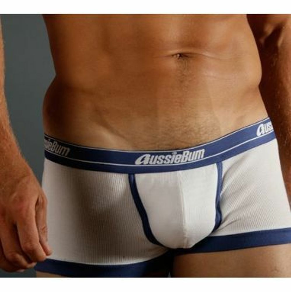 Мужские трусы хипсы белые Aussiebum Patriot Hip White AB00076