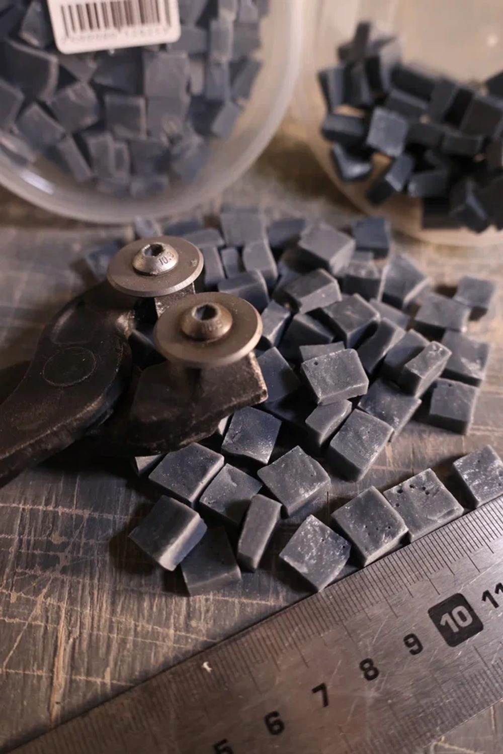 Нота W53 Колотая смальта 10х10 мм, 150 гр