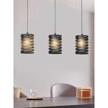 Подвесной светильник 3*E27 99347 черный CREMELLA Eglo