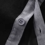 Рубашка Ymkashix Velvet Button черный/серый