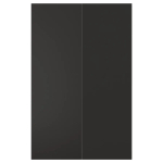 Дверца - NICKEBO IKEA/ МОРТВИКЕН   ИКЕА,  80х26 см, черный