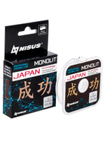 Леска для рыбалки Nisus MONOLIT Nylon Transparent 0,091mm/50m (N-MO-0.091-50)