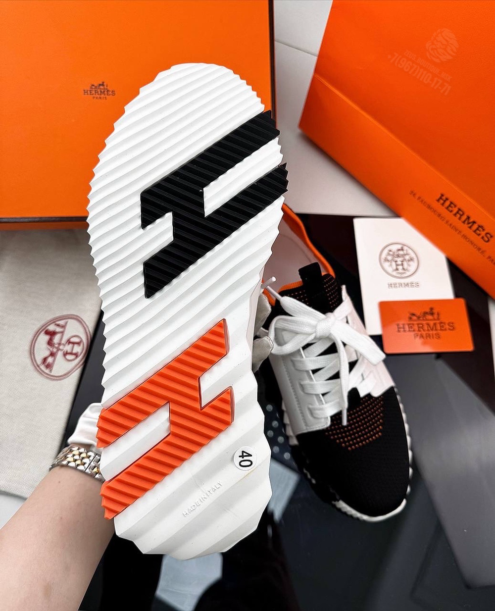 Кроссовки Hermes