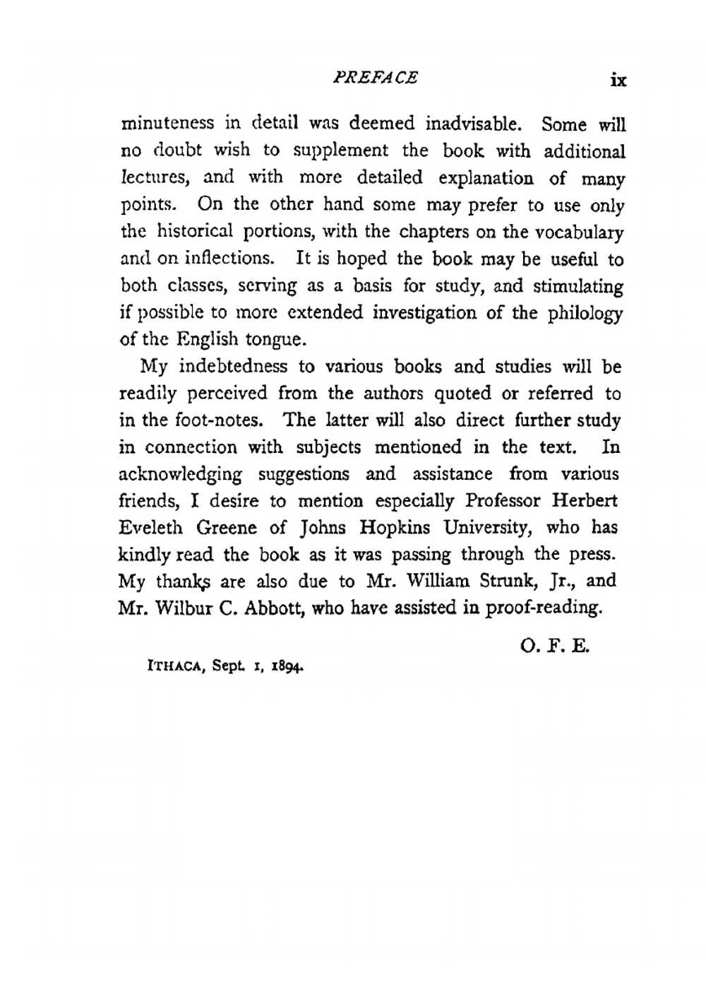 The history of the English language | Oliver Farrar Emerson