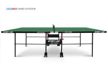 Стол теннисный Game Всепогодный с сеткой Зелёный