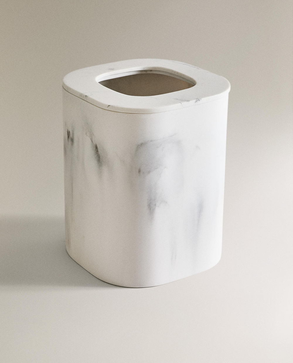Zara Home ведро для мусора, мрамор, серый