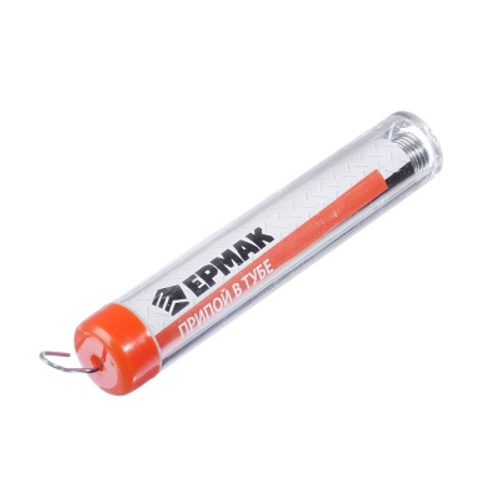 Припой (олово) в тубе 1мм. 14гр, ЕРМАК