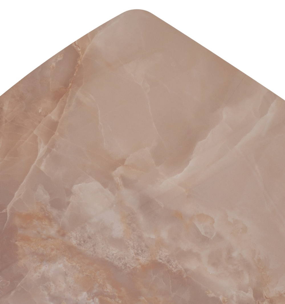 Стол М-City DISAUR Дакар (Dakar) 180 Амбер Жаде глянцевый (Gloss Amber Jade Solid Ceramic), Орех