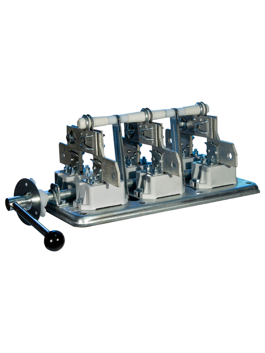 Выключатель-разъединитель РБ36 У3, 630А, правая боковая рукоятка, IP00 Электротехник