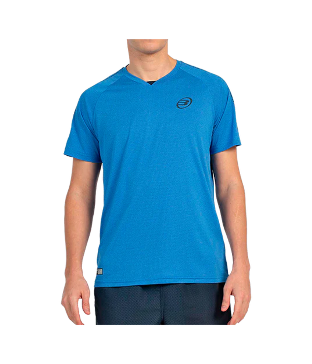 Футболка для падел Bullpadel Badan Blue 2025 |  Размер XL
