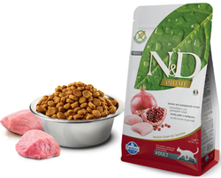 Сухой корм FARMINA N&D Prime Adult для взрослых кошек с курицей и гранатом - 1,5 кг