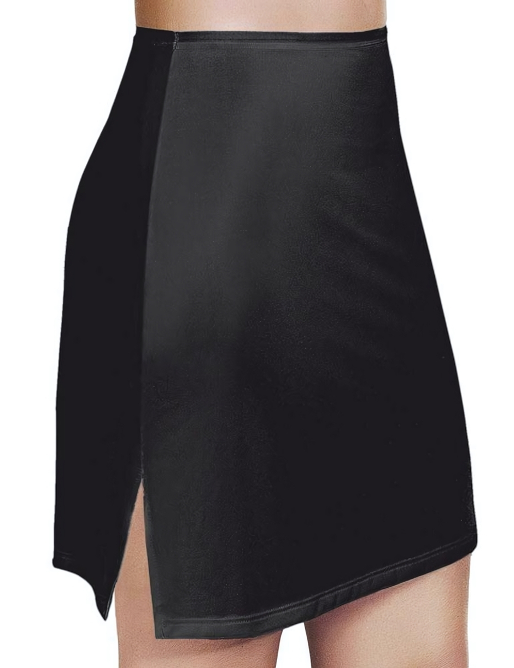 Короткая нижняя юбка Silk (Размер: XL) (Цвет: черный)