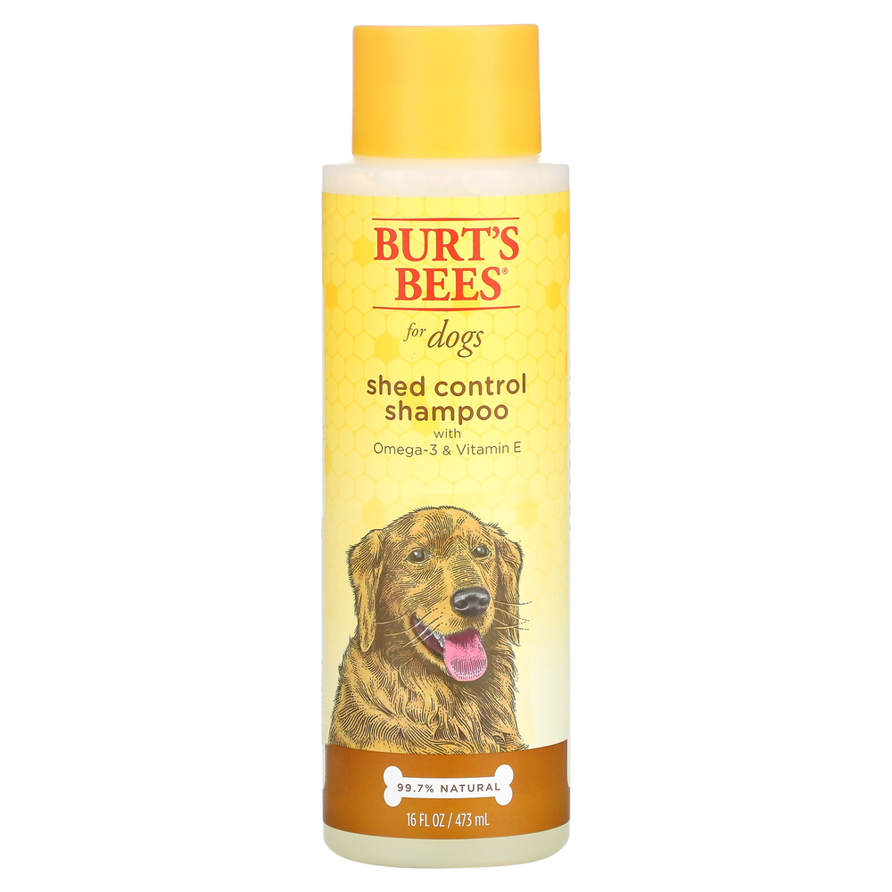 Burt's Bees, Шампунь для собак с омега-3 и витамином E, 473 мл (16 жидк. Унций)