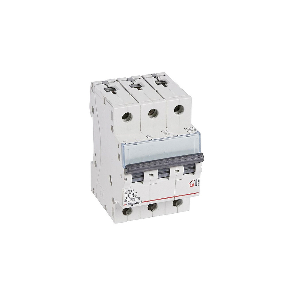 Автоматический выключатель Legrand 404060 3П C 40A TX3 6000 6kA