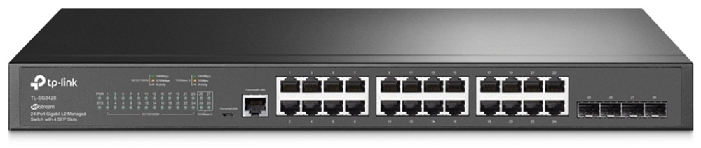 TP-LINK TL-SG3428 черный