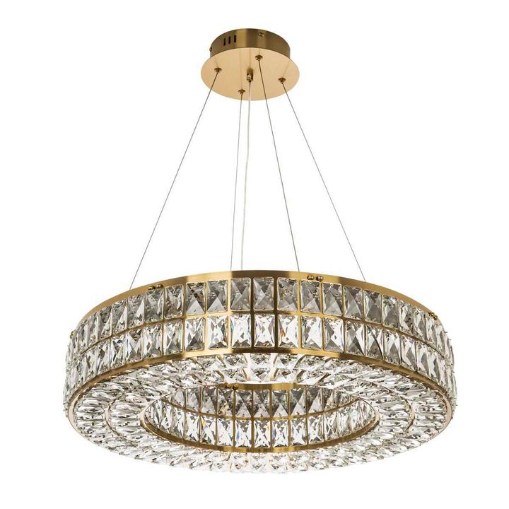 Подвесная светодиодная люстра Modelux ML.330.600 BS