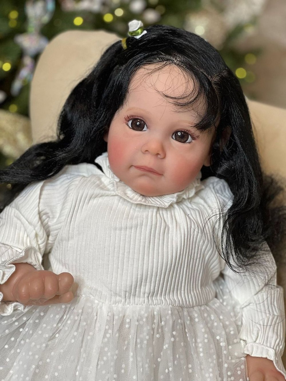 Кукла Реборн мягконабивная 60см в пакете (FA-240)