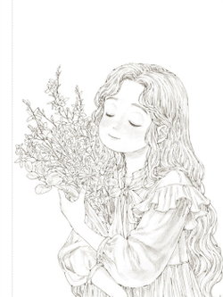 Forest Girl's 3. Colouring Book