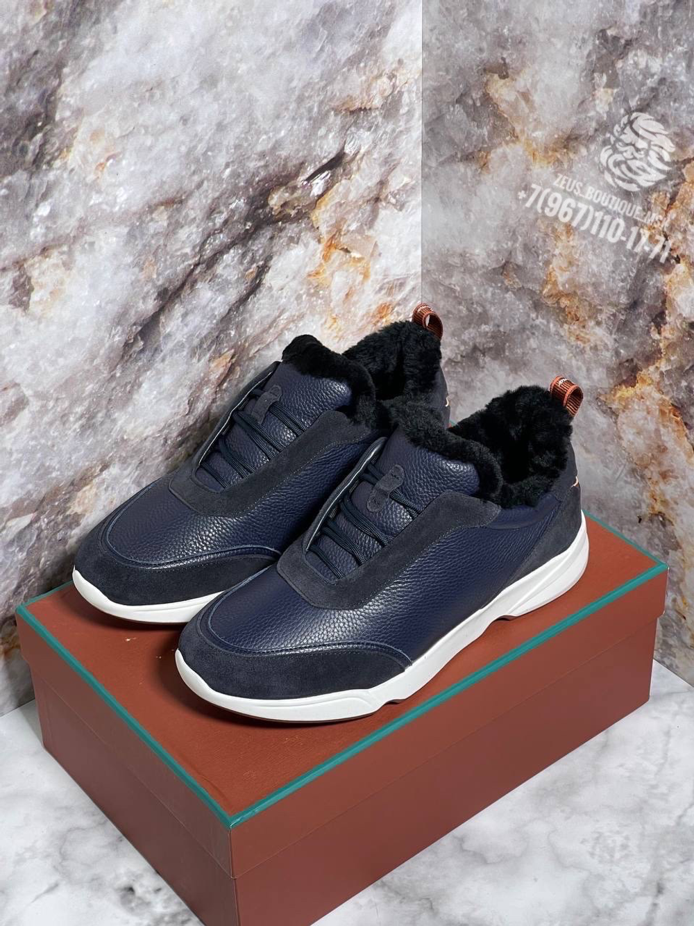 Зимние кроссовки Loro Piana Modualr Walk
