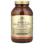 Solgar, Ester-C®, добавка с витамином C, 500 мг, 250 растительных капсул