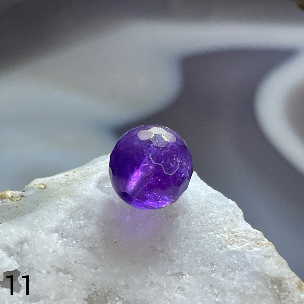 59438 Аметист АА Бусина 10мм огр-56