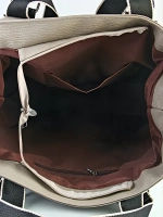 Сумка женская из эко-кожи через плечо шоппер дорожная