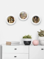 Картины на стену интерьерная на холсте 3 шт 17.5 см