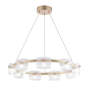 Подвесная люстра 49.5W 4000K 4248-9P золотой Ori Favourite