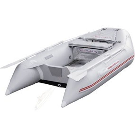 Лодка NISSAMARAN MUSSON 290 ( серый ) дерев. пол P/L
