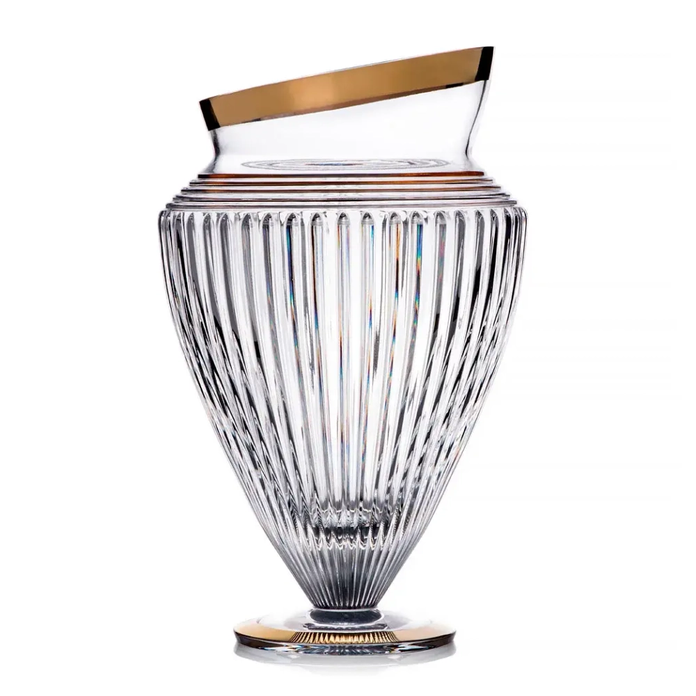 Ваза Rogaska Amphora Gold, 33 см