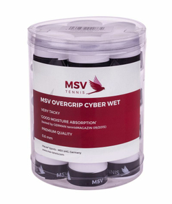 Теннисные намотки MSV Cyber Wet Overgrip white 24P