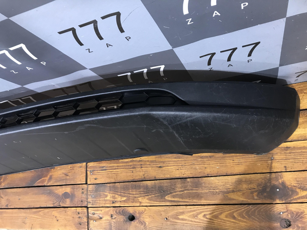 Юбка переднего бампера Skoda Karoq 17-нв Б/У Оригинал 57A807061