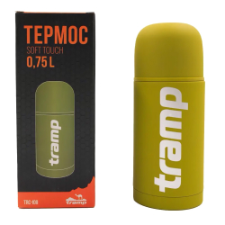 Tramp Термос Soft Touch 0.75 л, TRC-108, оливковый