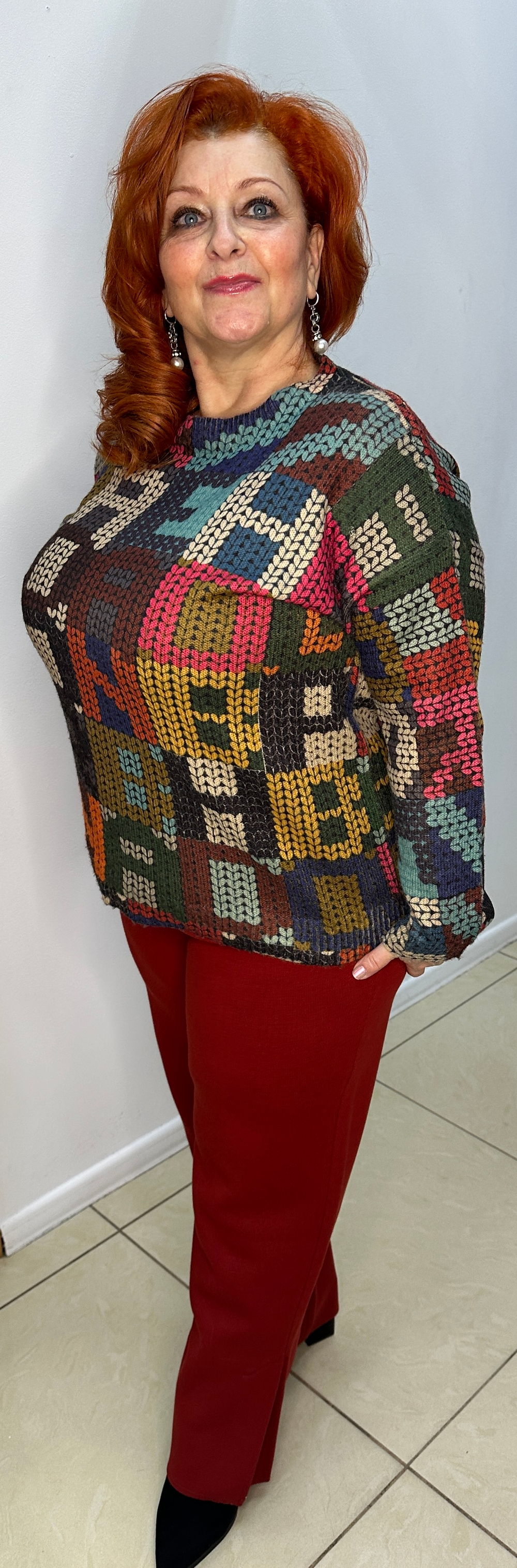 Трикотажные женские брюки