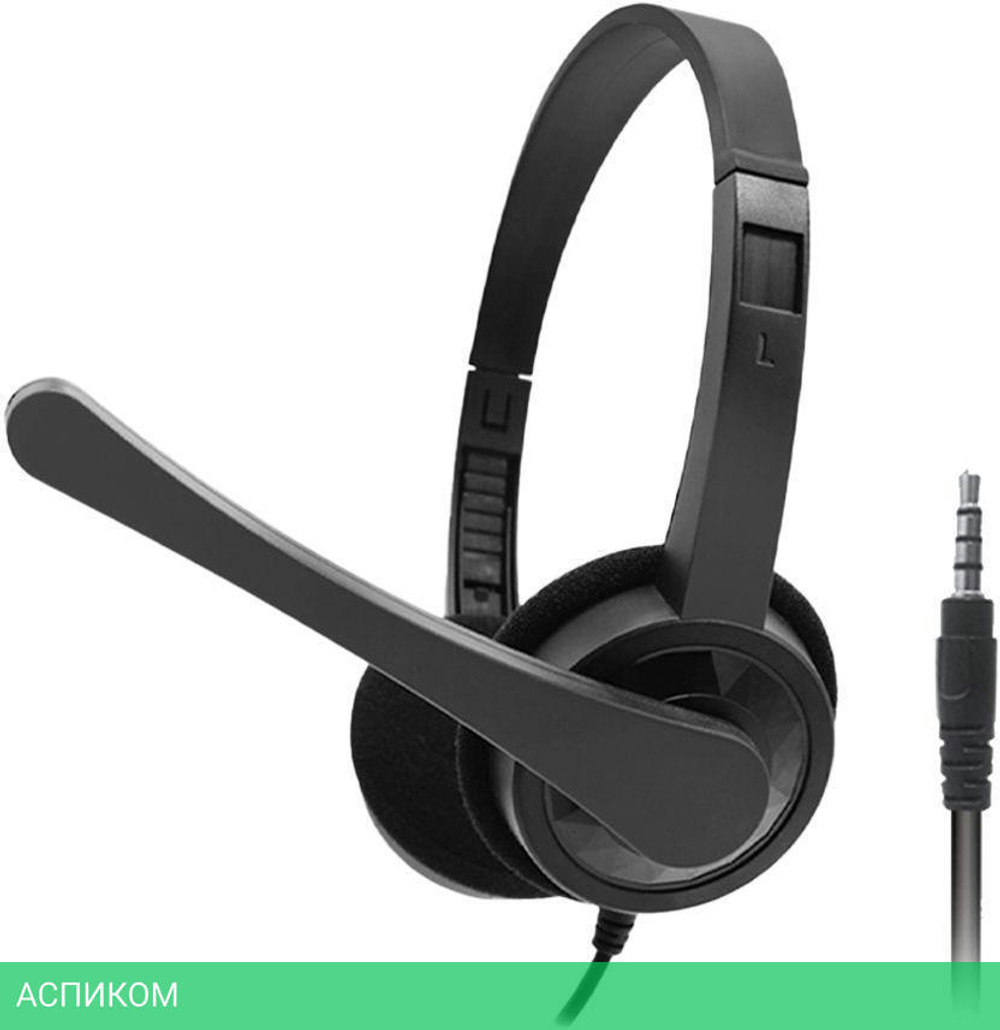 Наушники Oklick HS-M600 черный (1900372)