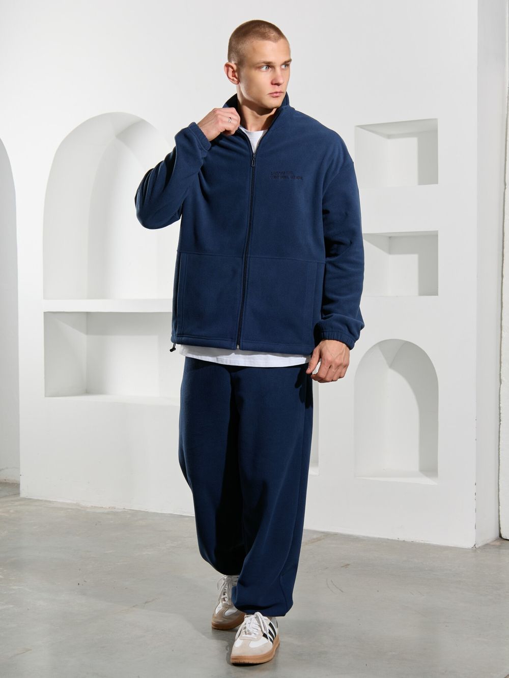 Толстовка мужская Алтай-1 Виотекс ТЁМНО-СИНИЙ