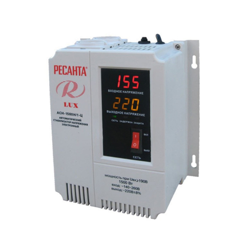 Стабилизатор напряжения Ресанта Lux АСН-1500Н/1-Ц, 1500 Вт
