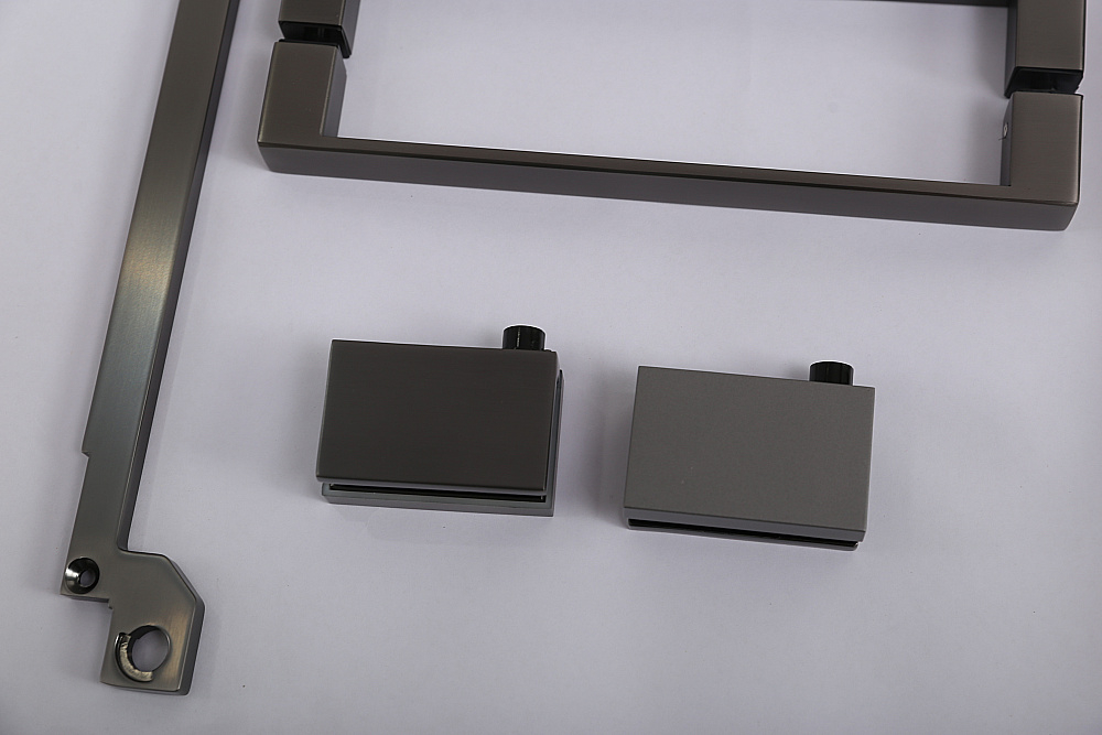 Душевой уголок Cezares Slider 70х100 SLIDER-AH-1-100-70/80-GRIGIO-GM профиль оружейная сталь/стекло серое