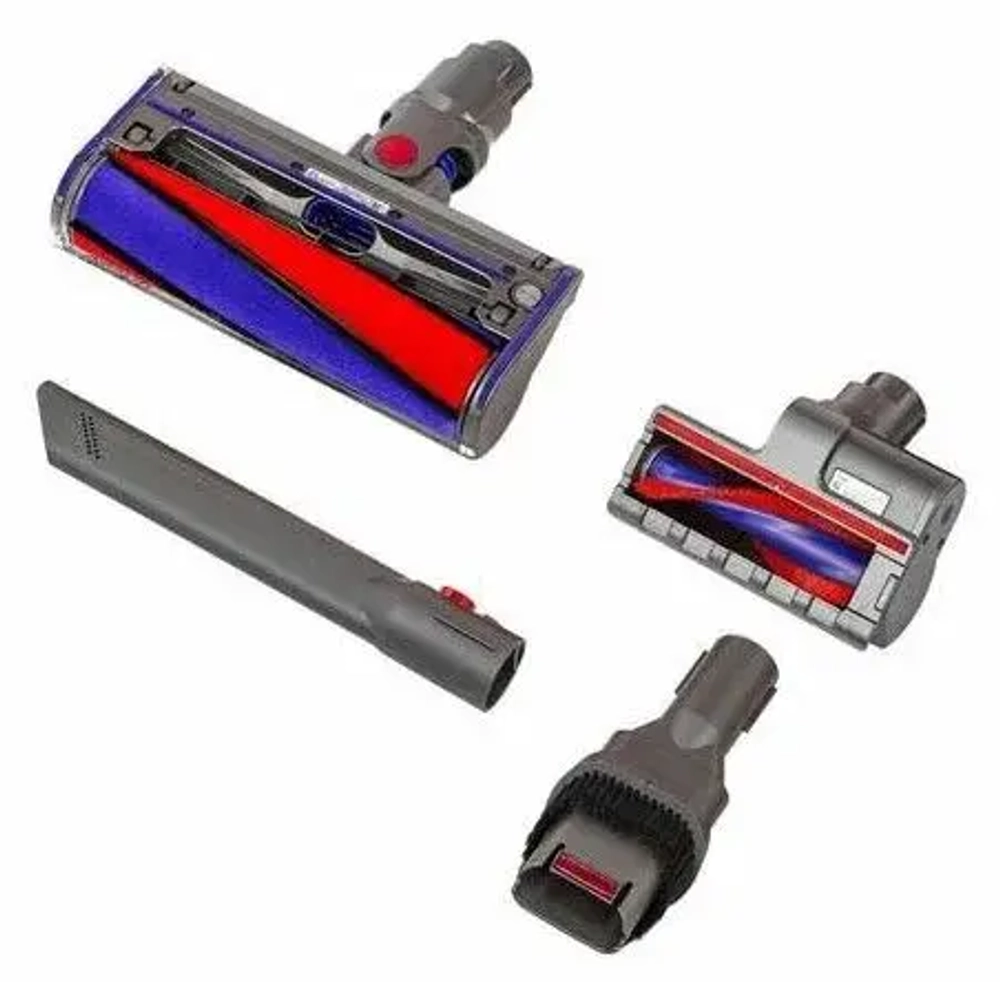 Пылесос вертикальный Dyson V8 Slim Fluffy Red