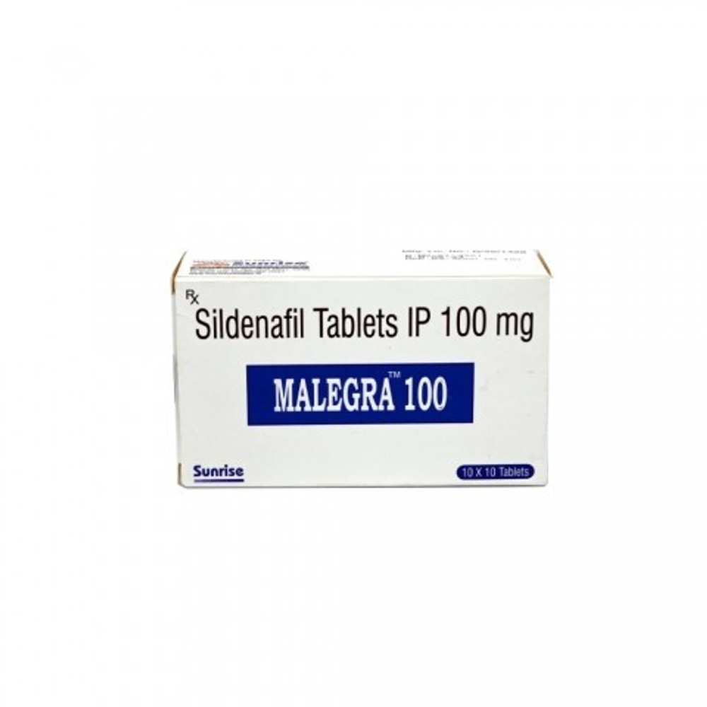 Препарат для усиления потенции Malegra 100 mg (10 шт.)