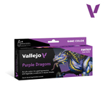 Набор красок Vallejo Game Color Set: Purple Dragons by A.Giraldez - обновленная формула 2024